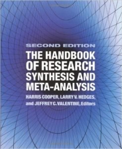 The Handbook of Research Synthesis
